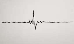 a pulse line showing a peak and then nothing