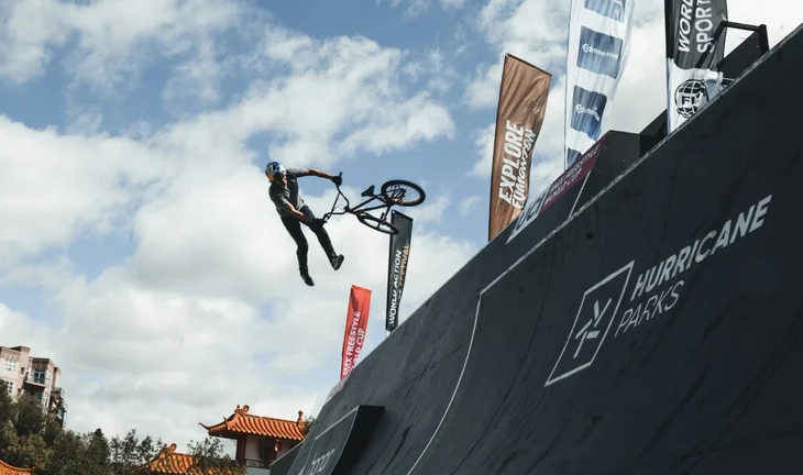 BMX ramp