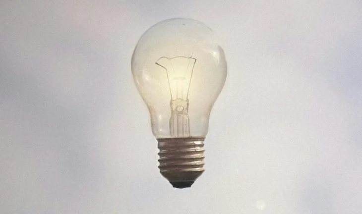 A lightbulb