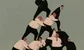 some fat bankers standing on the shoulders of others 